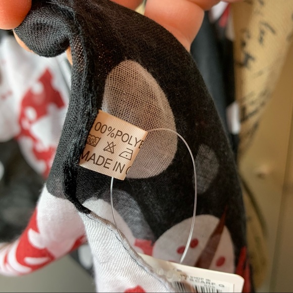 NWT Thin Snowman Christmas Scarf - Picture 7 of 7